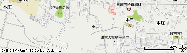 宮崎県東諸県郡国富町本庄2640周辺の地図