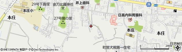宮崎県東諸県郡国富町本庄4267周辺の地図