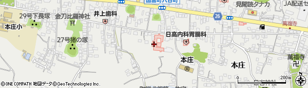 海老原病院周辺の地図