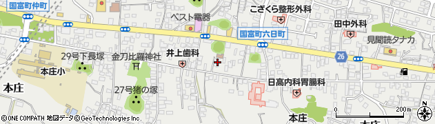 宮崎県東諸県郡国富町本庄4307周辺の地図