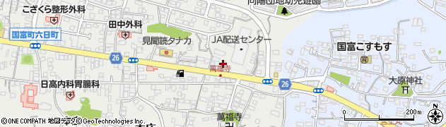 株式会社ヰセキ九州国富営業所周辺の地図