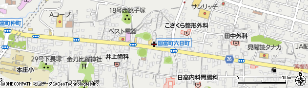横山瑛理容所周辺の地図