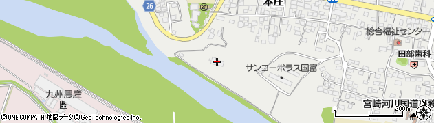 宮崎県東諸県郡国富町本庄5265周辺の地図