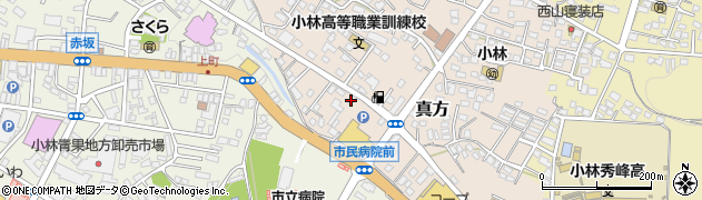 トヨタレンタリース宮崎小林店周辺の地図