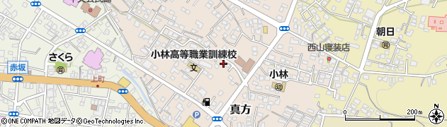 宮崎県小林市真方443周辺の地図