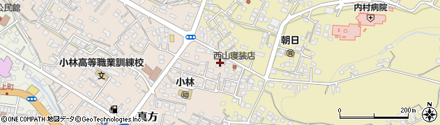 宮崎県小林市真方557周辺の地図