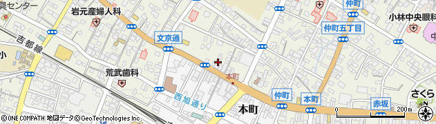 大浦ふとん店周辺の地図