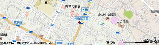 マロン洋菓子店本店工場周辺の地図