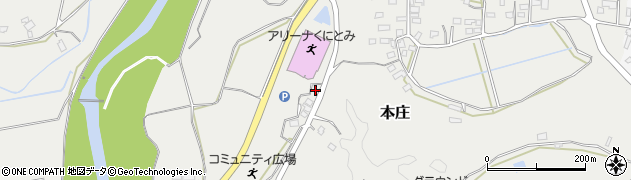 宮崎県東諸県郡国富町本庄11888周辺の地図