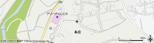宮崎県東諸県郡国富町本庄11958周辺の地図