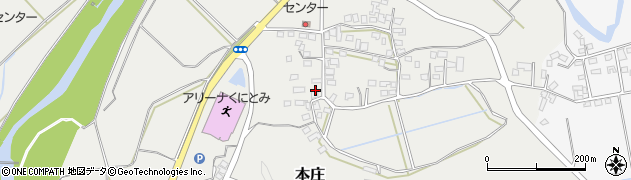 宮崎県東諸県郡国富町本庄11970周辺の地図