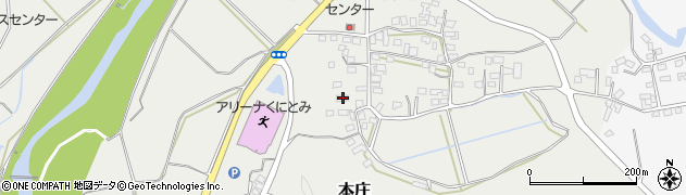 宮崎県東諸県郡国富町本庄11961周辺の地図