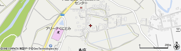 宮崎県東諸県郡国富町本庄11971周辺の地図