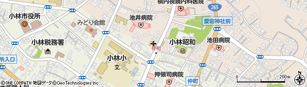 宮崎県小林市真方66周辺の地図