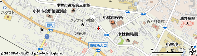リツ子美容室周辺の地図