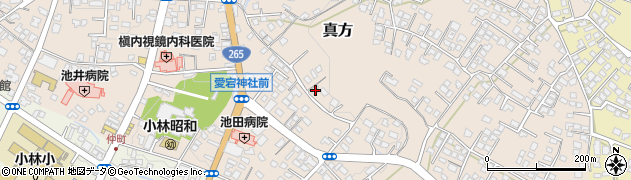 宮崎県小林市真方373周辺の地図