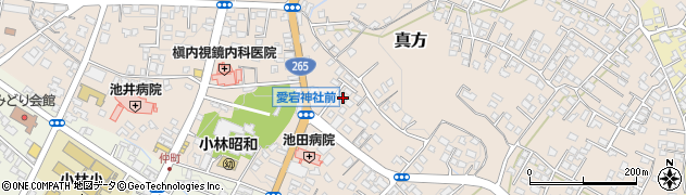 宮崎県小林市真方396周辺の地図