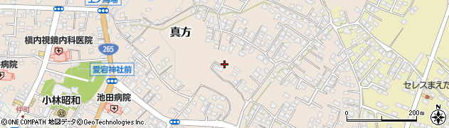 宮崎県小林市真方367周辺の地図