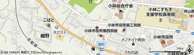 小林地区建設会館周辺の地図