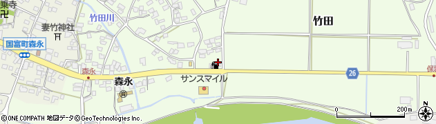 菅哲石油店周辺の地図