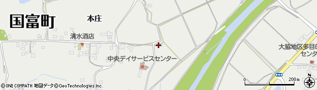 宮崎県東諸県郡国富町本庄11396周辺の地図