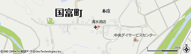 宮崎県東諸県郡国富町本庄7967周辺の地図