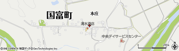 宮崎県東諸県郡国富町本庄7948周辺の地図
