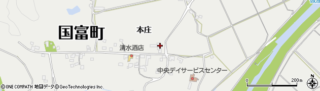 宮崎県東諸県郡国富町本庄7960周辺の地図
