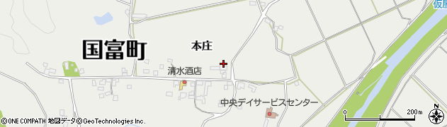 宮崎県東諸県郡国富町本庄7949周辺の地図