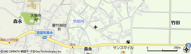 宮崎県東諸県郡国富町竹田1743周辺の地図