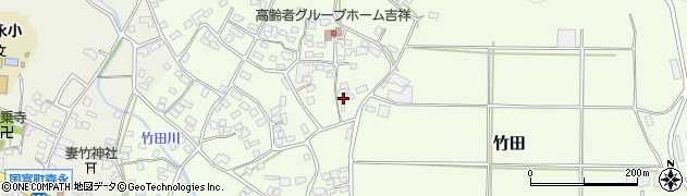 宮崎県東諸県郡国富町竹田1645周辺の地図