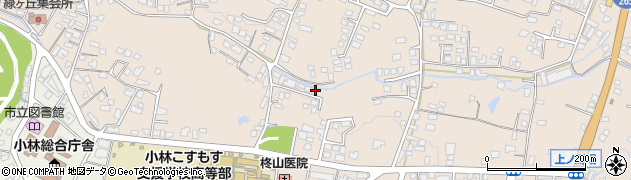 宮崎県小林市真方174周辺の地図