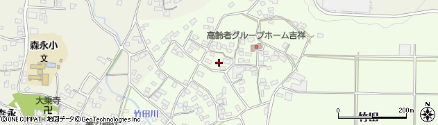 宮崎県東諸県郡国富町竹田1667-1周辺の地図