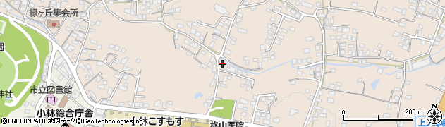 宮崎県小林市真方171周辺の地図
