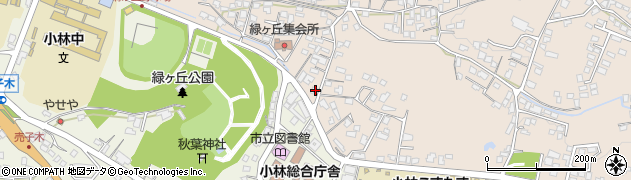 宮崎県小林市真方1031周辺の地図