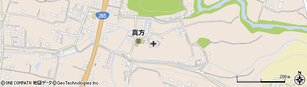 宮崎県小林市真方714周辺の地図