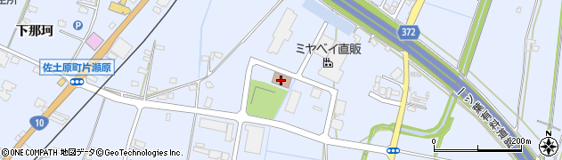 宮崎市立公民館等　広瀬地区交流センター周辺の地図