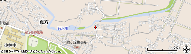 宮崎県小林市真方1021周辺の地図