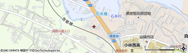 宮崎県小林市真方1083周辺の地図