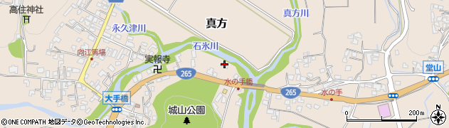 宮崎県小林市真方780周辺の地図