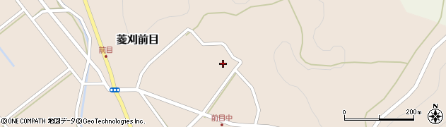 鹿児島県伊佐市菱刈前目2372周辺の地図