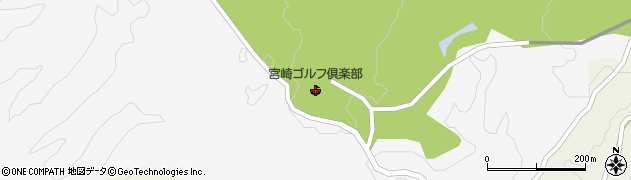 宮崎ゴルフ倶楽部周辺の地図