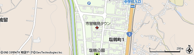 市営鶴見タウン周辺の地図