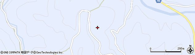 鹿児島県阿久根市鶴川内周辺の地図