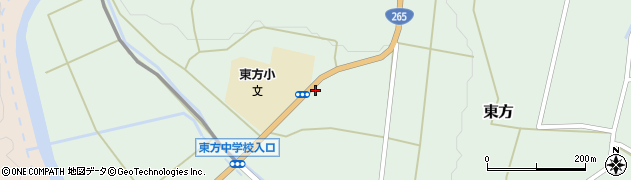 小林警察署東方駐在所周辺の地図