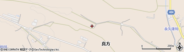 宮崎県小林市真方2458周辺の地図