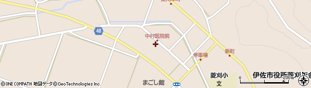 菱刈中央医院 指定居宅介護支援事業所周辺の地図
