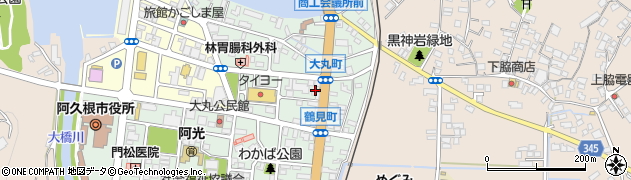松島時計店周辺の地図