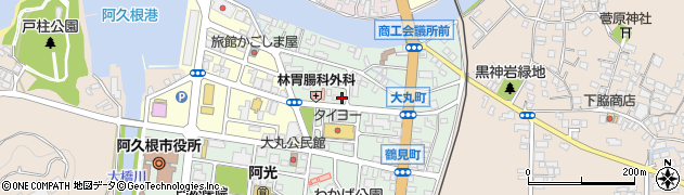 上野理容館周辺の地図