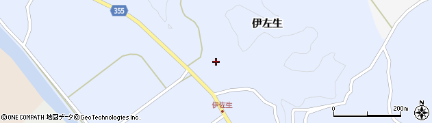 宮崎県東諸県郡国富町伊左生周辺の地図